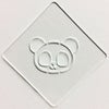 【atta】カフェアートステンシル　パンダ　LAS-0018