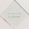 【atta】カフェアートステンシル　Hello 2　LAS-0022