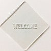 【atta】カフェアートステンシル　Welcome 2　LAS-0024