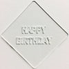 【atta】カフェアートステンシル　Happy Birthday 1　LAS-0027