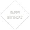 【atta】カフェアートステンシル　Happy Birthday 1　LAS-0027