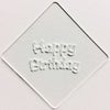 【atta】カフェアートステンシル　Happy Birthday 2　LAS-0028