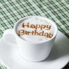 【atta】カフェアートステンシル　Happy Birthday 2　LAS-0028
