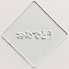 【atta】カフェアートステンシル　おめでとう 1　LAS-0029
