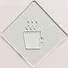 【atta】カフェアートステンシル　coffee　LAS-0031