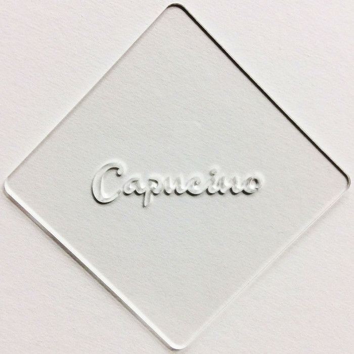 【atta】カフェアートステンシル　Capucino　LAS-0040