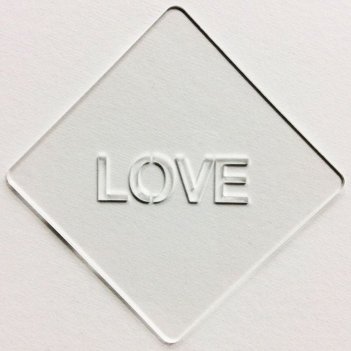 【atta】カフェアートステンシル　LOVE　LAS-0043