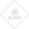 【atta】カフェアートステンシル　Aloha　LAS-0046