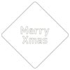 【atta】カフェアートステンシル　Merry Xmas　クリスマス　LAS-0055