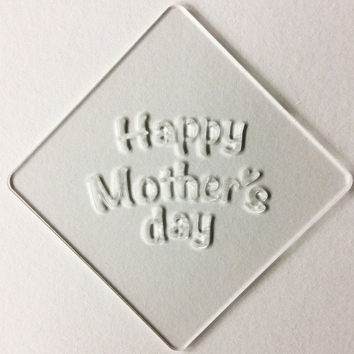 【atta】カフェアートステンシル　Happy Mother's day　LAS-0069