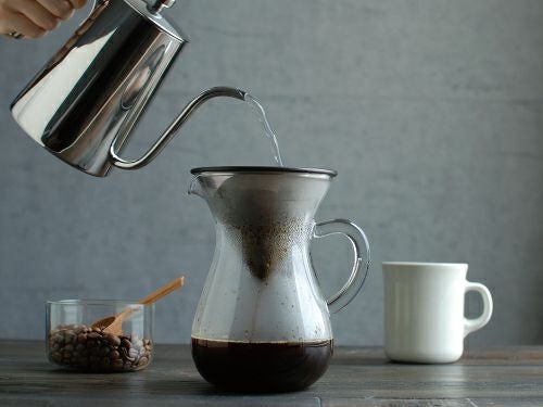 【KINTO/キントー】SCS-04-CC-ST コーヒーカラフェセット 600ml ステンレス