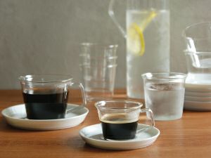 【販売終了】【KINTO/キントー】CAST コーヒーカップ＆ソーサー 磁器 220ml