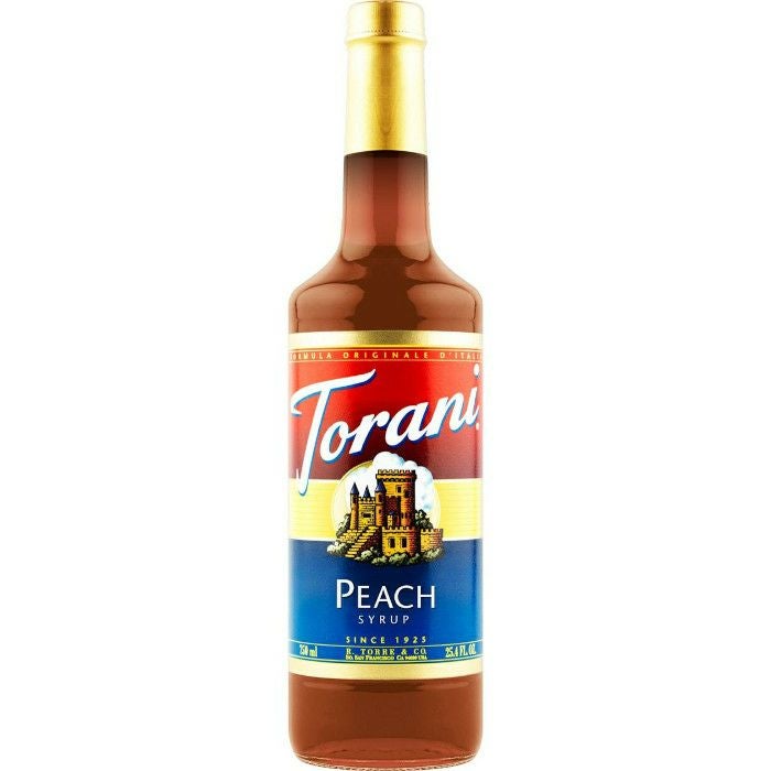 【Torani/トラーニ】フレーバーシロップ ピーチ 750ml