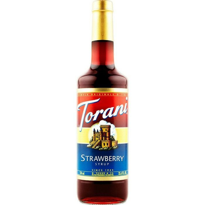 【Torani/トラーニ】フレーバーシロップ ストロベリー 750ml
