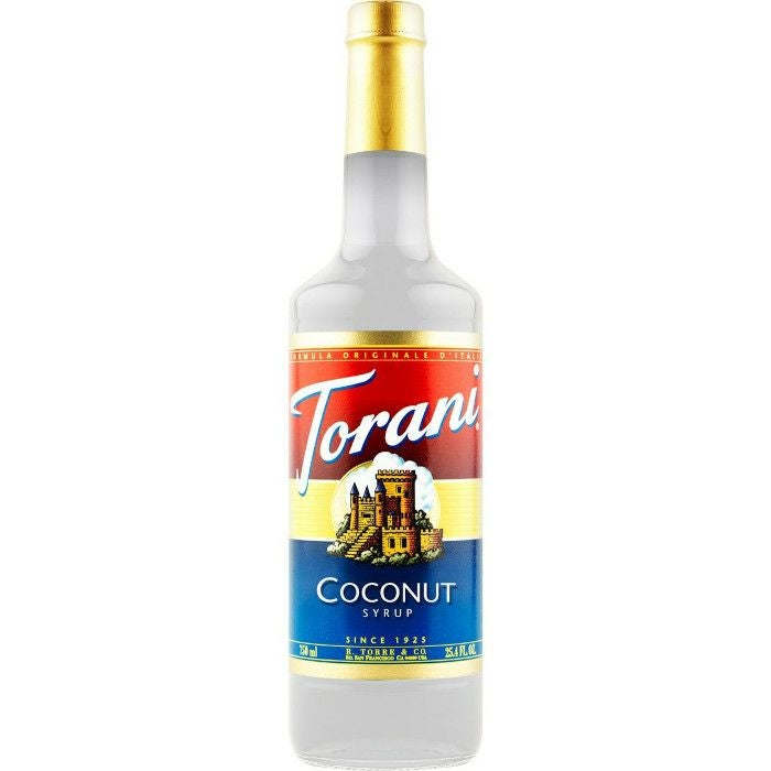 【販売終了】【Torani/トラーニ】フレーバーシロップ ココナッツ 750ml