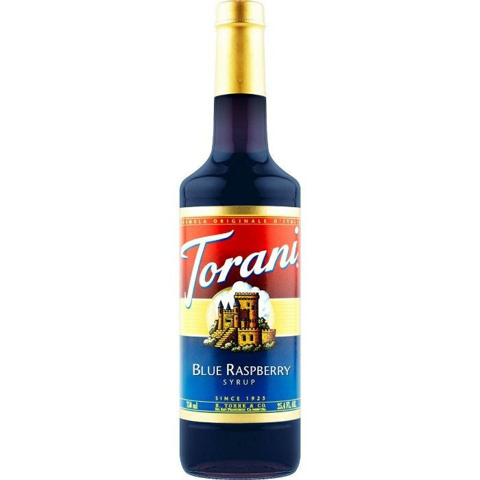【Torani/トラーニ】フレーバーシロップ ブルーラズベリー 750ml