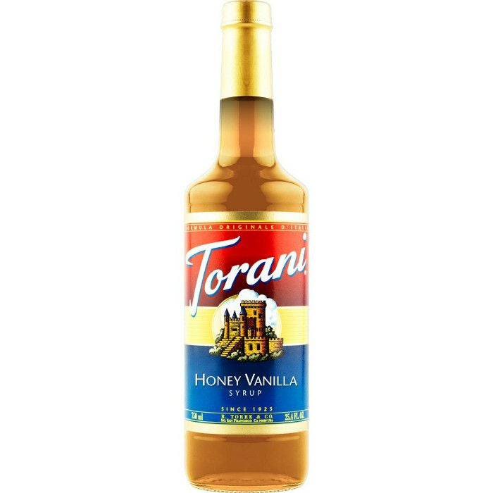 【販売終了】【Torani/トラーニ】フレーバーシロップ ハニーバニラ 750ml