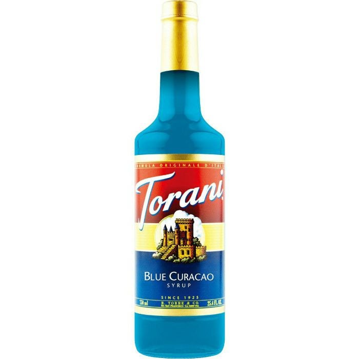 【Torani/トラーニ】フレーバーシロップ ブルーキュラソー 750ml