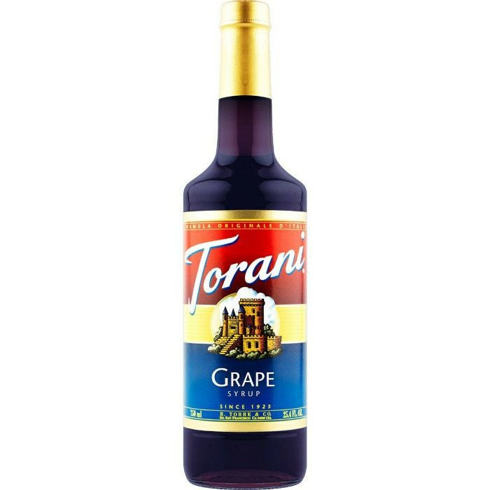 【販売終了】【Torani/トラーニ】フレーバーシロップ グレープ 750ml