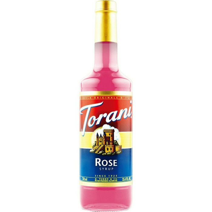 【販売終了】【Torani/トラーニ】フレーバーシロップ ローズ 750ml