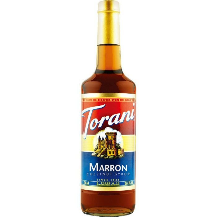【販売終了】【Torani/トラーニ】フレーバーシロップ マロン 750ml