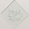 【atta】ハロウィンステンシル　Trick or Treat　カフェアートステンシル　LAS-0078