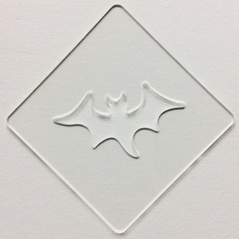 【atta】ハロウィンステンシル　コウモリ　カフェアートステンシル　LAS-0083