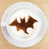 【atta】ハロウィンステンシル　コウモリ　カフェアートステンシル　LAS-0083