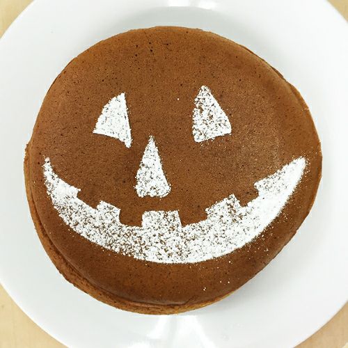 【atta】ハロウィンステンシル　パンプフェイス1　カフェアートステンシル　LAS-0086