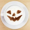 【atta】ハロウィンステンシル　パンプフェイス3　カフェアートステンシル　LAS-0088