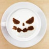 【atta】ハロウィンステンシル　パンプフェイス4　カフェアートステンシル　LAS-0089