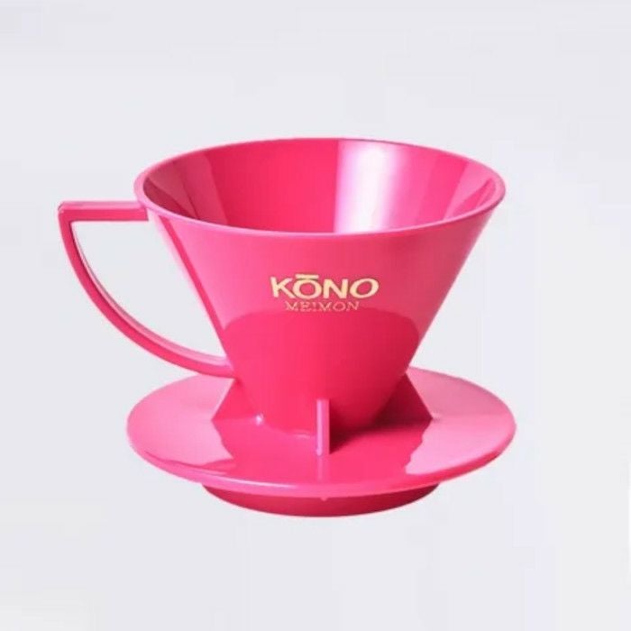 【kono/コーノ】名門フィルター 2人用 チェリーピンク（計量カップ無し） MDN-21CP