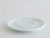 【販売終了】【ORIGAMI】6、8oz Saucer（ラテカップ・カプチーノカップ共通ソーサー） ホワイト