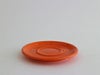 【販売終了】【ORIGAMI】6、8oz Saucer（ラテカップ・カプチーノカップ共通ソーサー） オレンジ