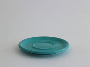 【販売終了】【ORIGAMI】6、8oz Saucer（ラテカップ・カプチーノカップ共通ソーサー） ターコイズ