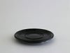 【販売終了】【ORIGAMI】6、8oz Saucer（ラテカップ・カプチーノカップ共通ソーサー） ブラック