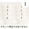 【FBCインターナショナル】オリジナル カッピングボウル 200ml SCAA スタンダード 国産 目盛り、マーク付き 『1』
