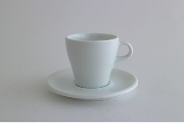 【ORIGAMI】6oz カプチーノカップ＆ソーサー ホワイト