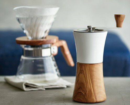 【販売終了】【hario/ハリオ】セラミックコーヒーミル・ウッド MCW-2-OV