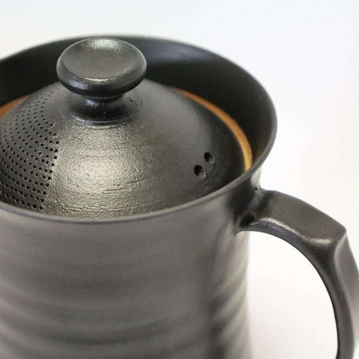 紫香陶房 信楽焼コーヒーポット マイ・カフェポット 中(350ml 紫香陶房 信楽焼コーヒーポット マイ・カフェポット 中(350ml