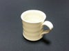 【紫香陶房】信楽焼 コーヒーカップ＆ソーサー 白 140ml