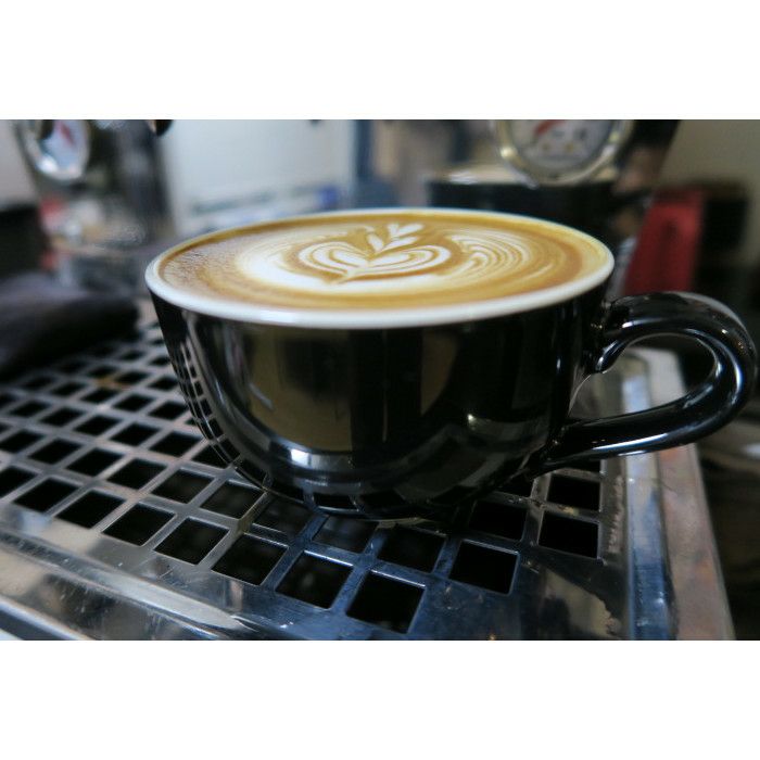 【次回9月頃入荷予定】7oz. ラテボウル ラテアート向け 210ml FBCオリジナル ブラック