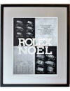 【アートポスター】rolex（ロレックス）のモノトーンノエルポスター
