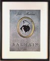 【アートポスター】BALMAIN（バルマン）のパフュームのポスター