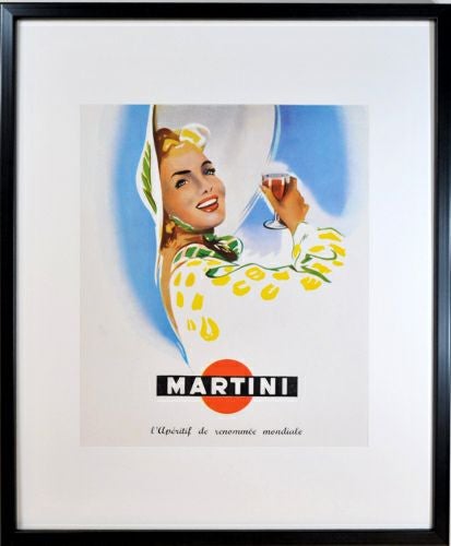 【アートポスター】MARTINI（マルティニ） のクラシックポスター
