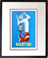 【アートポスター】MARTINI（マルティニ）のブルー ポスター