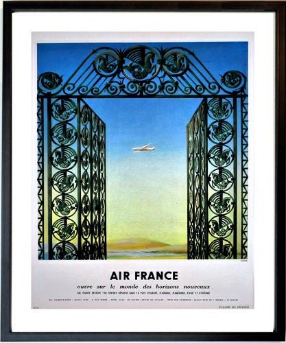 【アートポスター】AIR FRANCE（エールフランス） のキャンペーンポスター