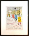 【アートポスター】LANVIN（ランバン）のパフューム カラフルポスター