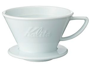 【kalita/カリタ】HA185 磁器製ウェーブドリッパー 02135