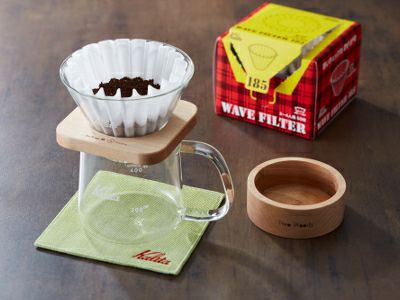 kalita/カリタ】ドリップセット WDG-185 角型セット 44315 | コーヒー 